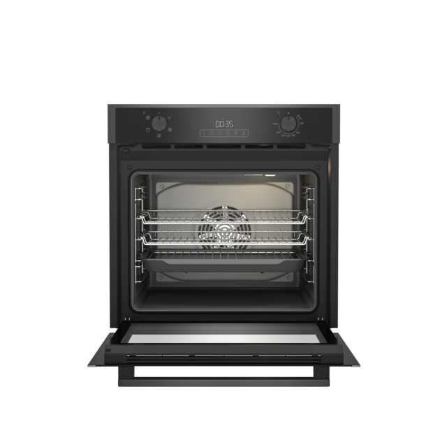 Blomberg ROEN9202DX 59.4cm Built In Electric Single Oven - Dark Steel