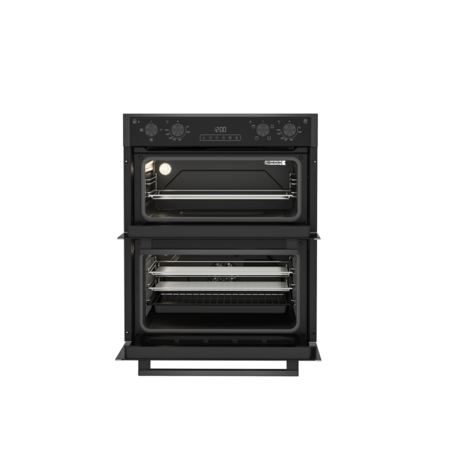 Blomberg ROTN9202DX 59.4Cm Built-In Electric Double Under Oven - Dark Steel