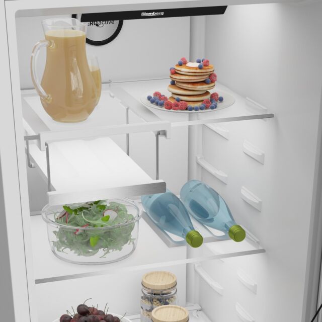 Blomberg SND568VP H186.5 W59.7 D70.9 Tall Larder Fridge - White 365L