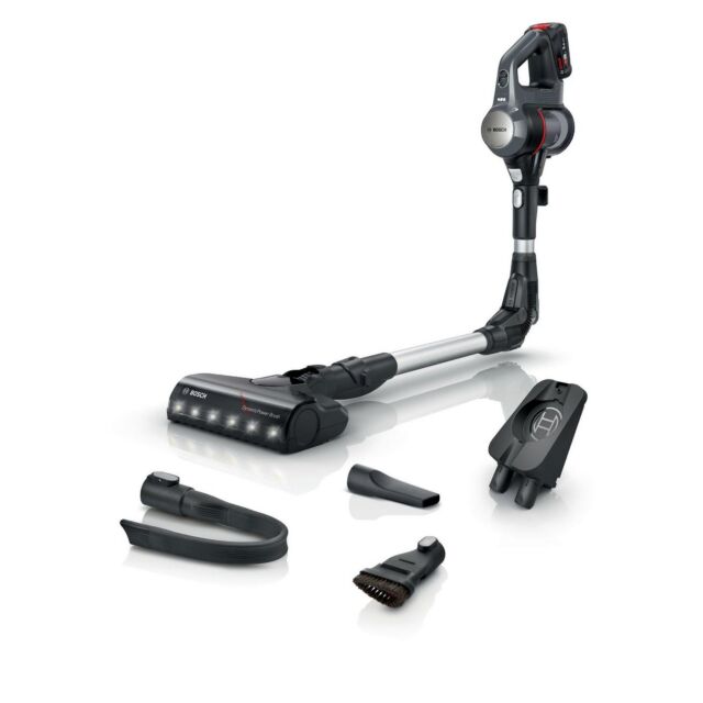 Bosch BCS711GB Unlimited 7 Cordless Vacuum Cleaner - 40 Minutes Run Time - Dark Granite