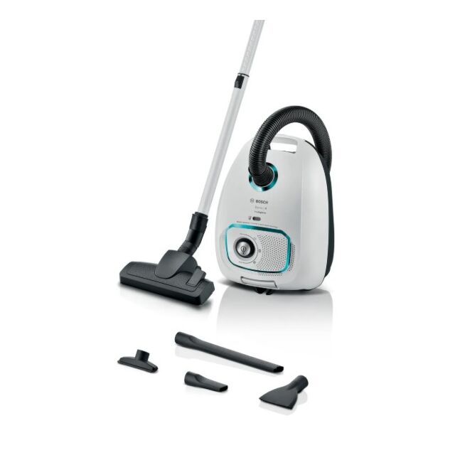 Bosch BGB41HYGGB ProHygienic Bagged Vacuum Cleaner - White