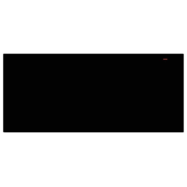 Bosch BID7101B1B Black Electronic, 29cm high, warming drawer, 4 settings, heated ceramic base, push-