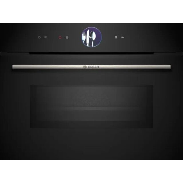 Bosch CMG7361B1B Black Series 8, Electronic, 20 Functions, Inc. Mw & Mw Combinations, Digital Contro