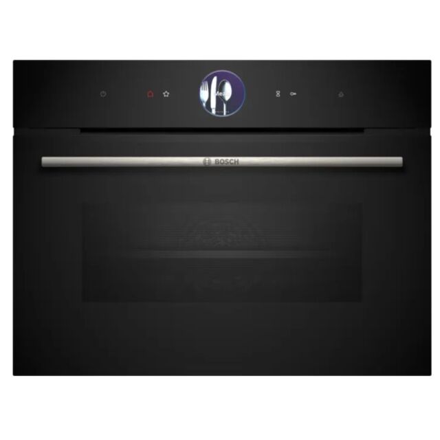 Bosch CSG7361B1 Black Electronic, 21 functions, inc. Full Steam, Digital Control Ring with TFT touch