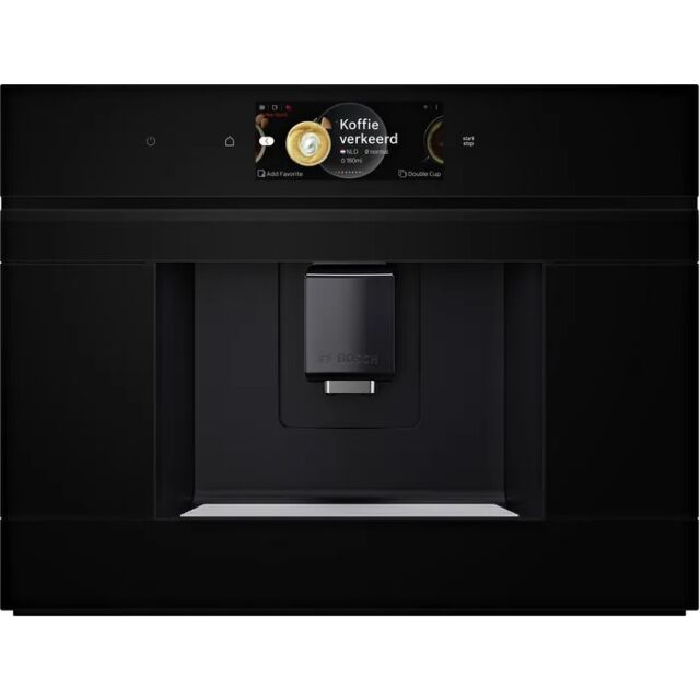 Bosch CTL7181B0 Black Fully automatic electronic coffee centre, Digital Control Ring with TFT Touch 