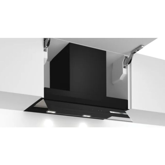 Bosch DBB67AM60B Black body with 60cm, Flush Integrated design with fold out glass panel, storage ch