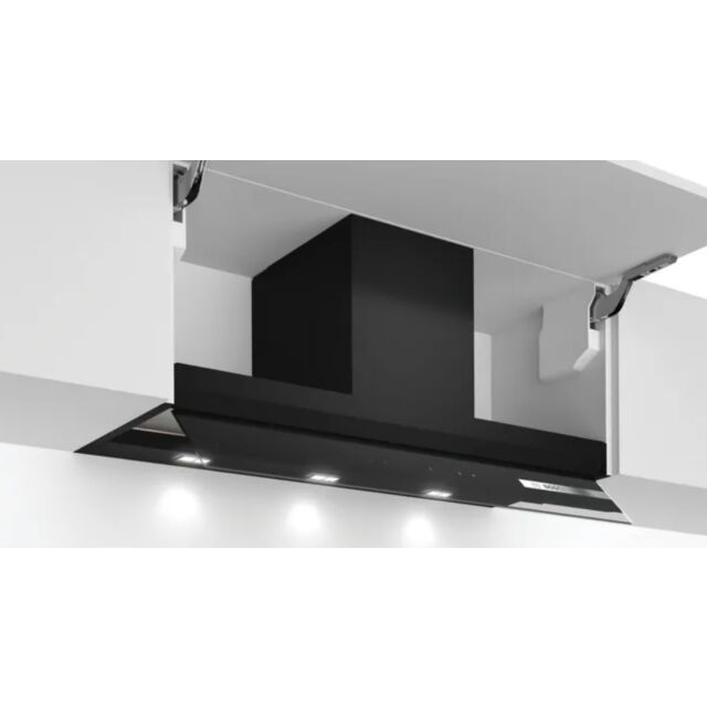 Bosch DBB97AM60B Black body with 90cm, Flush Integrated design with fold out glass panel, storage ch