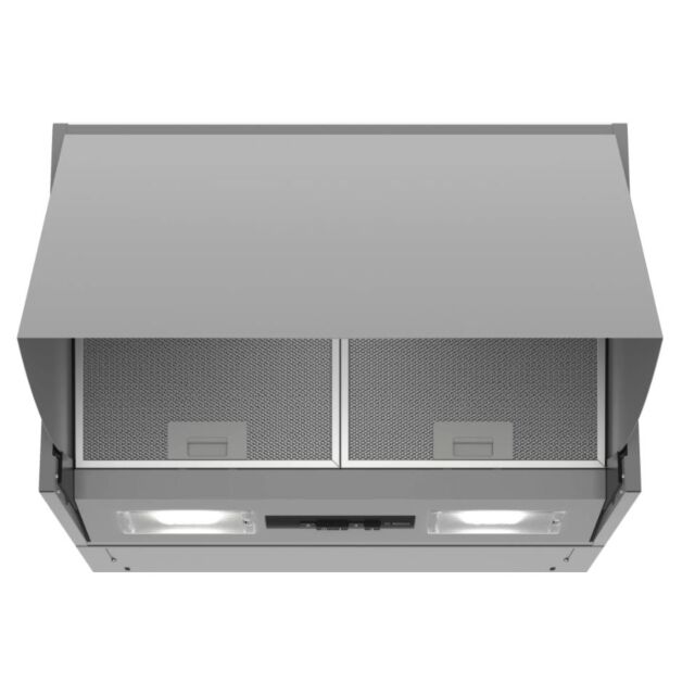 Bosch DEM66AC00B Metallic Silver Integrated Hood 