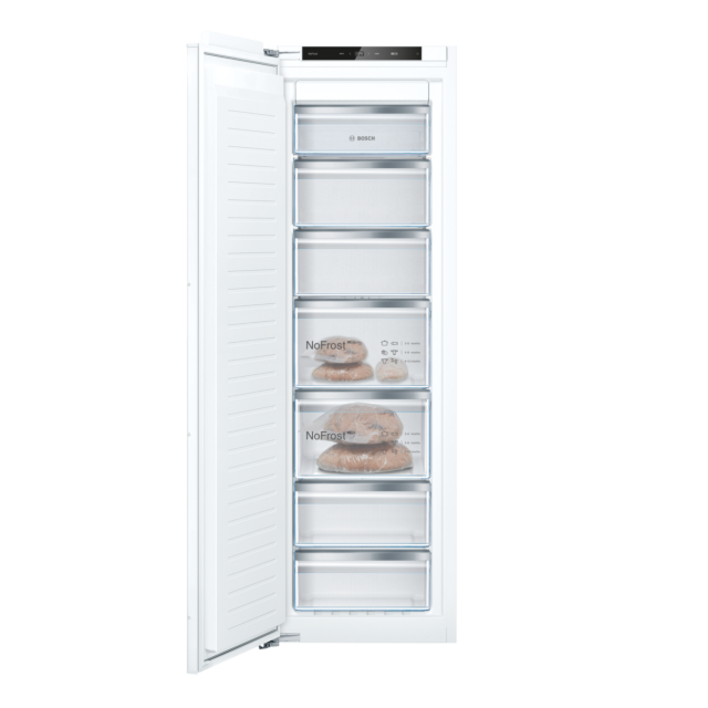Bosch GIN81VEE0G 55.8cm Built In Frost Free Freezer - White