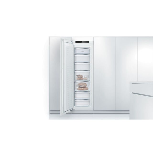 Bosch GIN81VEE0G 55.8cm Built In Frost Free Freezer - White