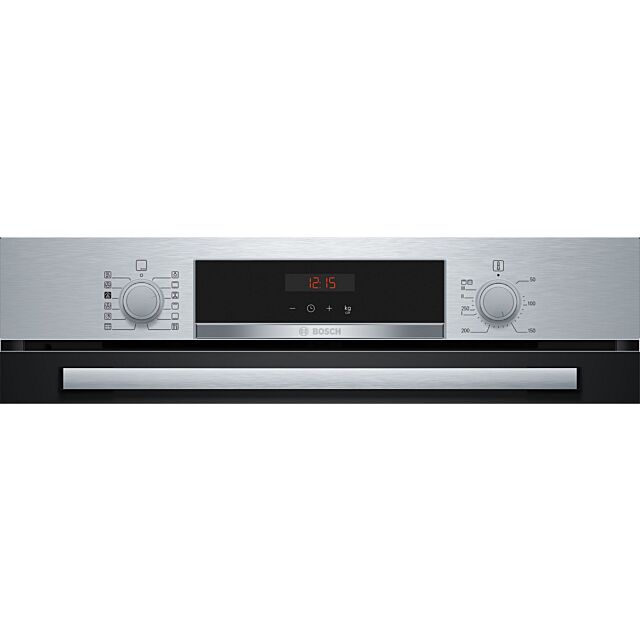 Bosch HQA534BS3B 59.4cm Built In Electric Single Oven - Stainless Steel