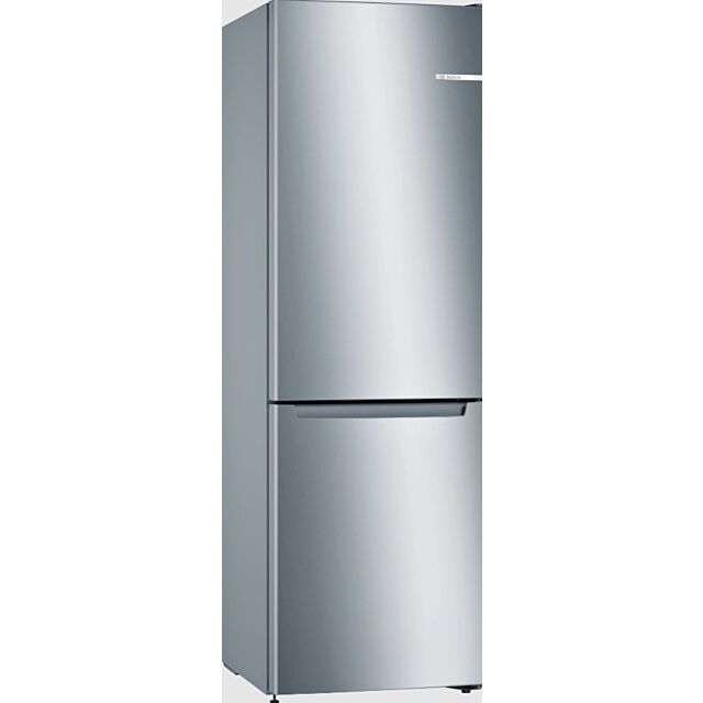 Bosch KGN33NLEBG S/Steel Look 176x60 NoFrost fridge freezer, MultiBox, MultiAirflow, LED light,3 fre