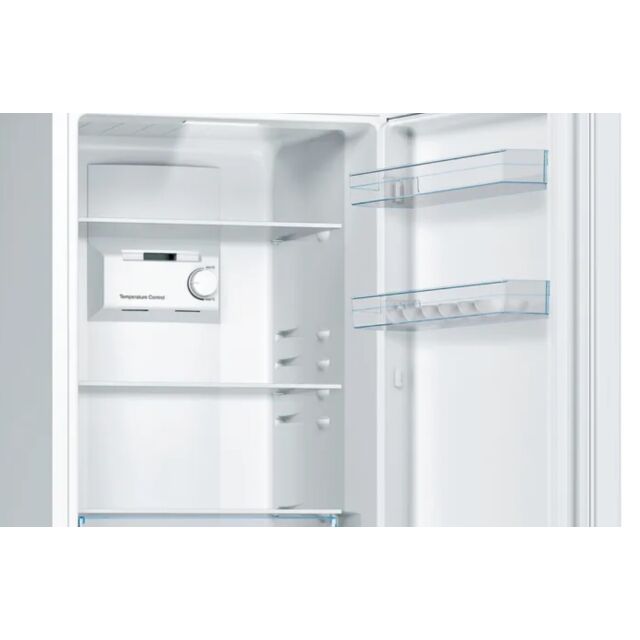 Bosch KGN33NWEBG White 176x60 NoFrost fridge freezer, MultiBox, MultiAirflow, LED light, Easy access