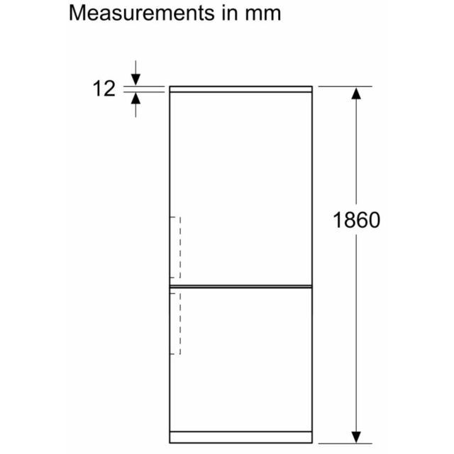Bosch KGN362LDFG S/Steel Look Fridge Freezer (H186,W60)