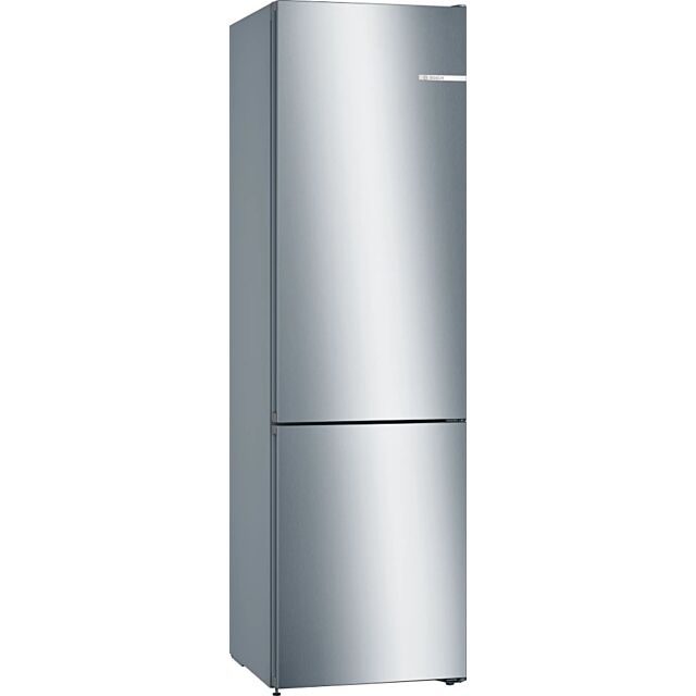 Bosch KGN392LEBG H2030 W600 D660 70/30 Total No Frost Fridge Freezer - Stainless Steel Look