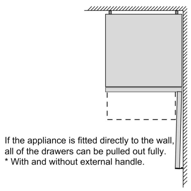 Bosch KGN392LEBG H2030 W600 D660 70/30 Total No Frost Fridge Freezer - Stainless Steel Look