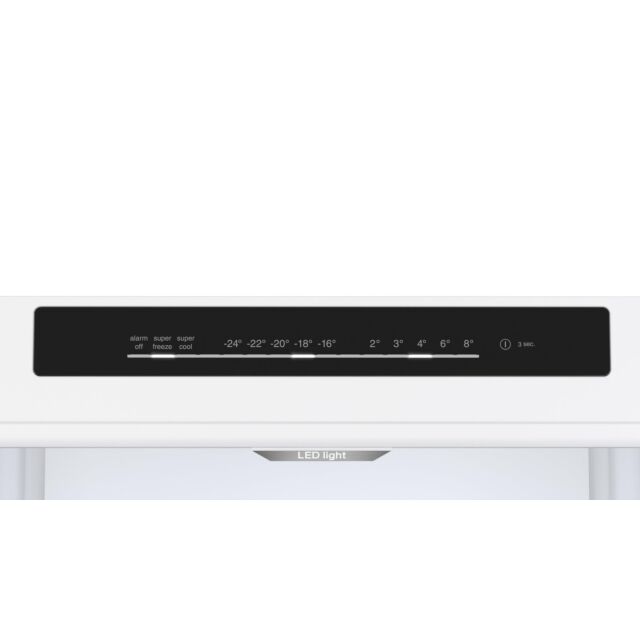 Bosch KGN392WDFG White 60cm Fridge Freezer - White