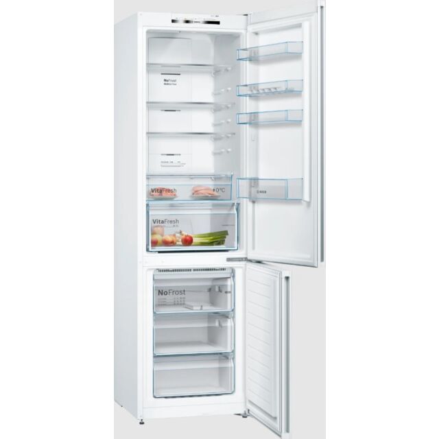 Bosch KGN392WEBG H2030 W600 D660 70/30 Frost Free Fridge Freezer - White