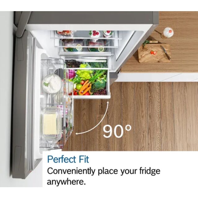 Bosch KGN392WEBG H2030 W600 D660 70/30 Frost Free Fridge Freezer - White
