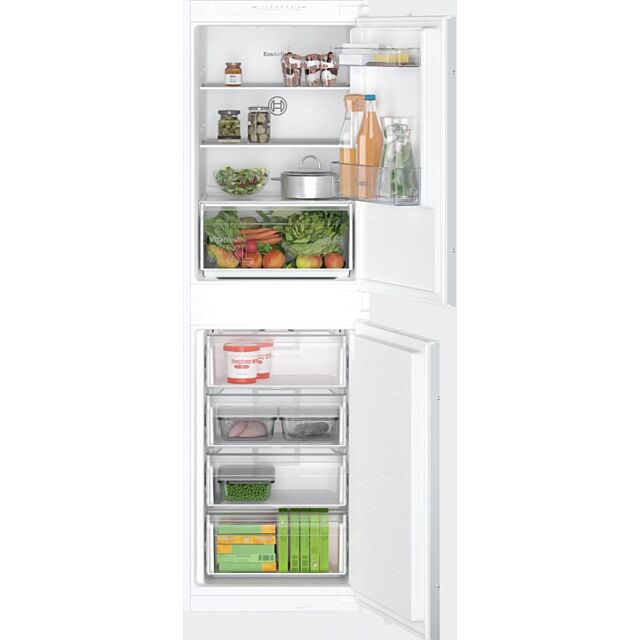 Bosch KIN85NSE0G 54.1Cm 50/50 Built-In Frost Free Fridge Freezer Sliding Hinge