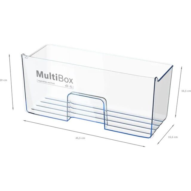 Bosch KTL15NWECG White 85x56 Undercounter Fridge with Icebox, MultiBox, LED light, 2 glass shelves, 