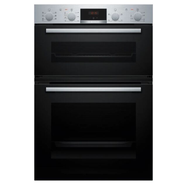Bosch MBA533BS3B Series 4- 60cm Built In Double Oven - Stainless Steel