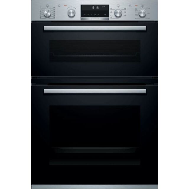 Bosch MBA5785S6B B/Steel Built-In Double Oven