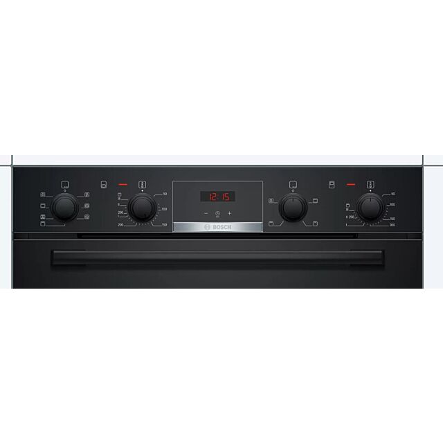 Bosch MBS533BB0B Black Built-In Double Oven 