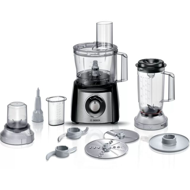 Bosch MCM3501MGB Food Processor - Black + Stainless Steel