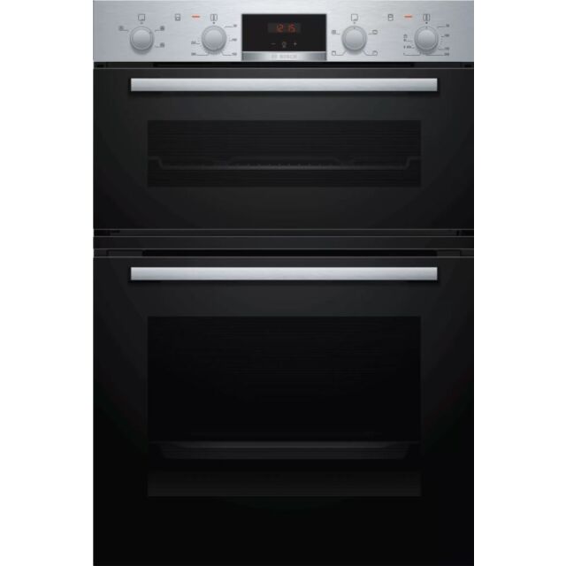 Bosch MHA133BR0B B/Steel Built-In Double Oven