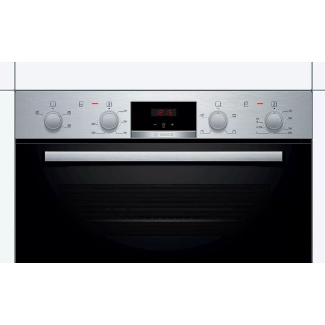Bosch MHA133BR0B B/Steel Built-In Double Oven