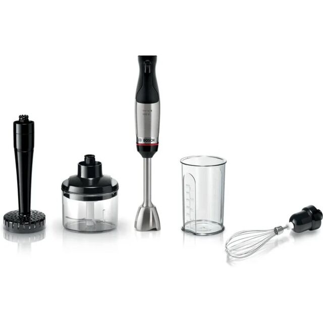 Bosch MSM6M623GB Black/Stainless ErgoMaster Series 6 1000W Hand Blender with Masher