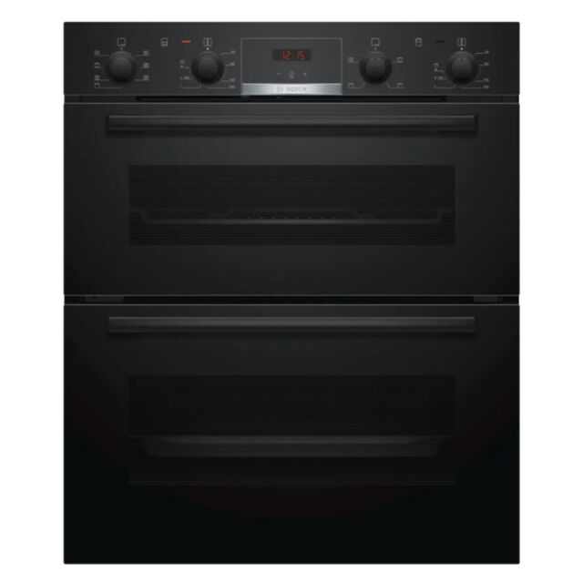 Bosch NBS533BB0B Black Built-In Double Under Oven 