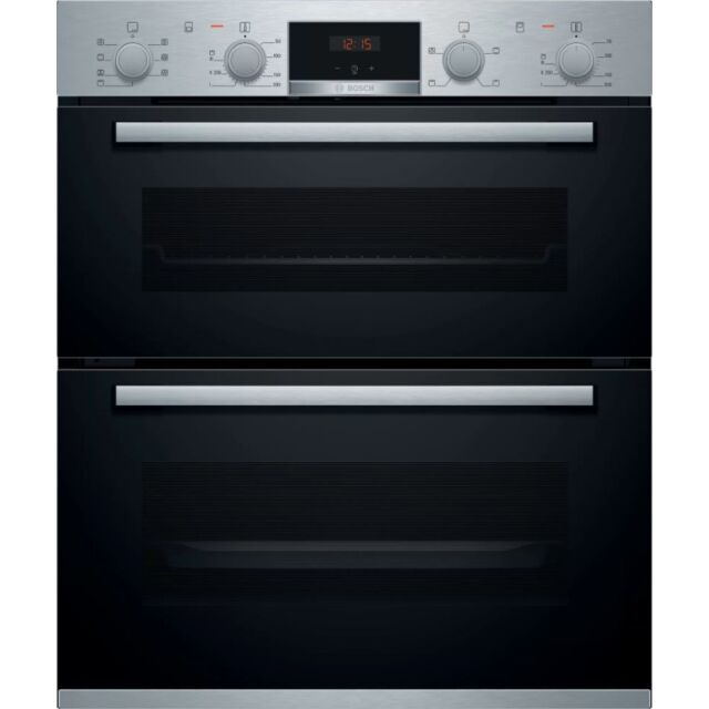 Bosch NBS533BS0B S/Steel Built-In Double Under Oven 