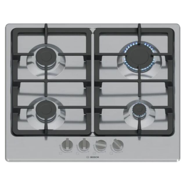 Bosch PGP6B5K90 60cm Gas Hob - Stainless steel