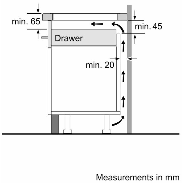 Bosch PUE611BB5E Frameless Built-In Induction Hob 