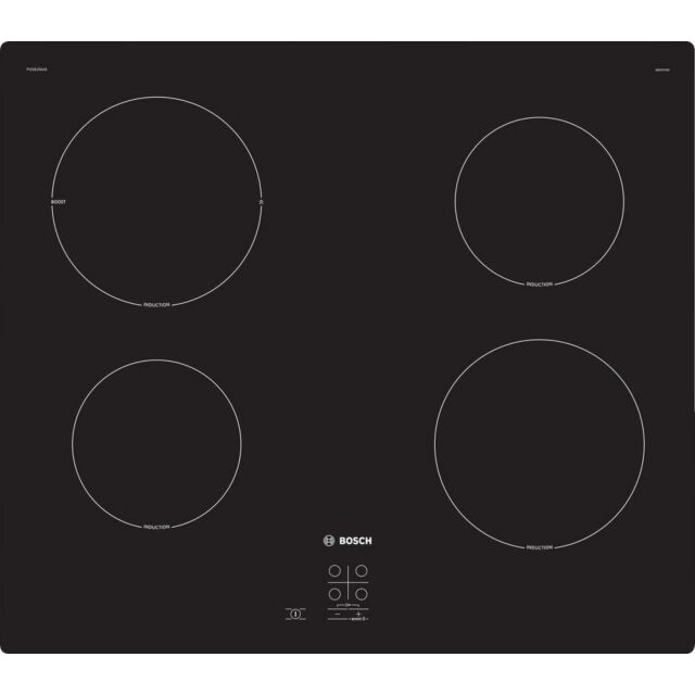 Bosch PUG61RAA5B 59.2cm Induction Hob - Black