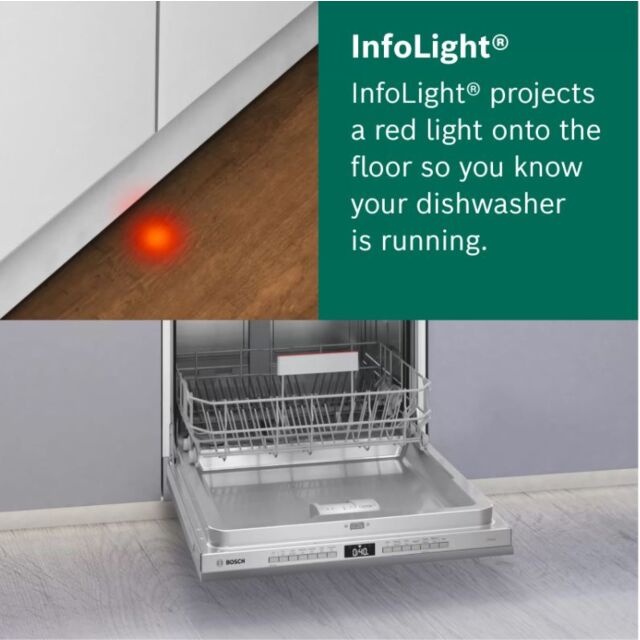 Bosch SMH4HVX32G Integrated Built-In Dishwasher (13 Place / 46Db)