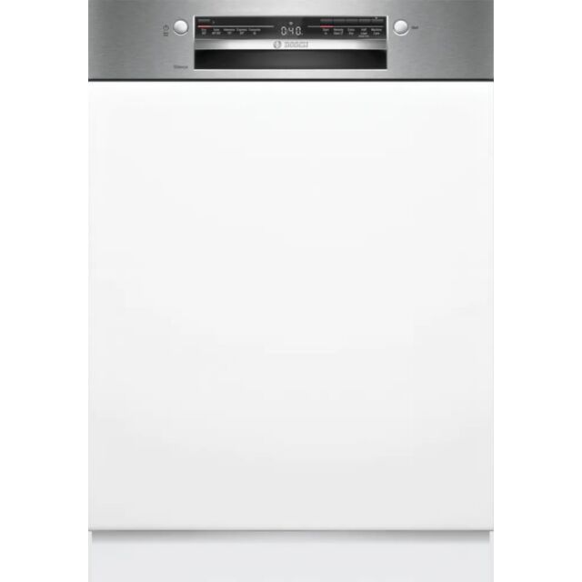 Bosch SMI2HTS02G Stainless steel Semi Int, 5 Programmes, Vario Baskets, 4 Options, 46Db, 9L, 13 Plac