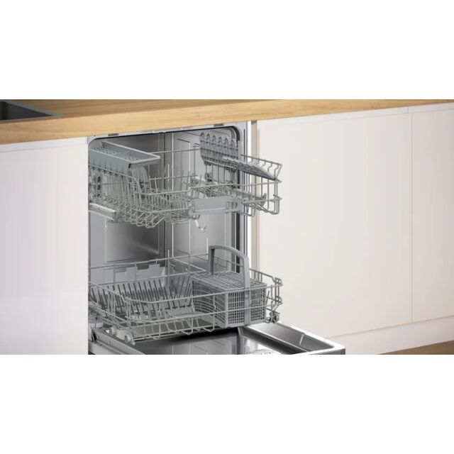 Bosch SMI2HTS02G Stainless steel Semi Int, 5 Programmes, Vario Baskets, 4 Options, 46Db, 9L, 13 Plac