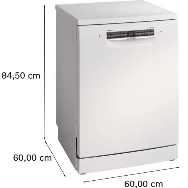Bosch SMS4EMW06G White WiFi-enabled Dishwasher - White - 14 Place Settings