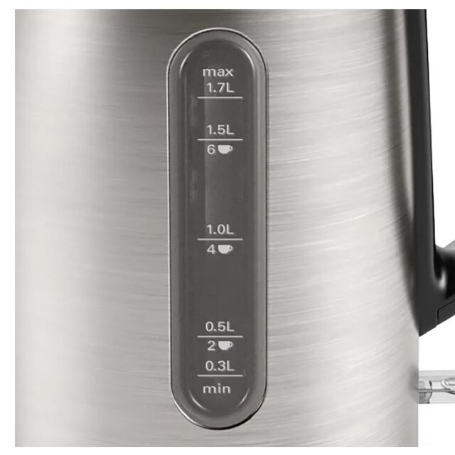 Bosch TWK4P440GB Silver 1,7 l capacity/ 360° rotary base/ 3000 W max. Triple Safety Feature: automat