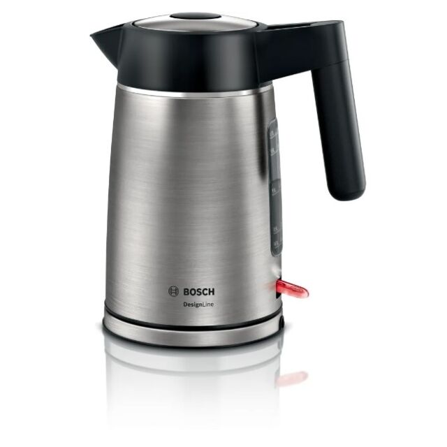 Bosch TWK5P480GB Silver 1,7 l capacity/ 360° rotary base/ 3000 W max. Triple Safety Feature: automat