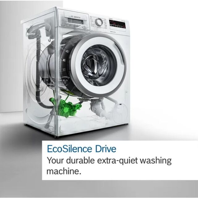 Bosch WGE03408GB 8kg 1400 Spin Washing Machine - White