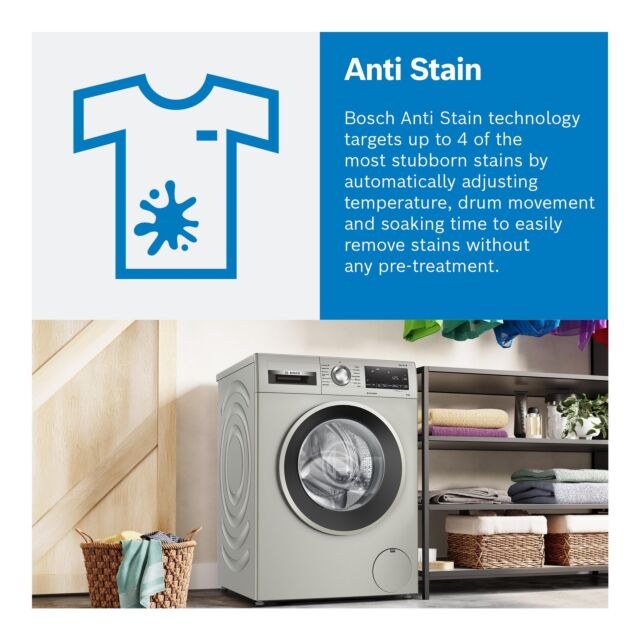 Bosch WGG24400GB 9kg 1400 Spin Washing Machine - White