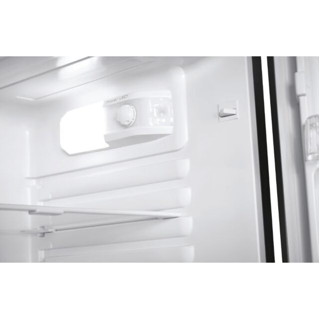 Candy CCH1S513EBK Black H1365 W550 D570, Static Fridge Freezer Cap Frz 71L Frdg 114L