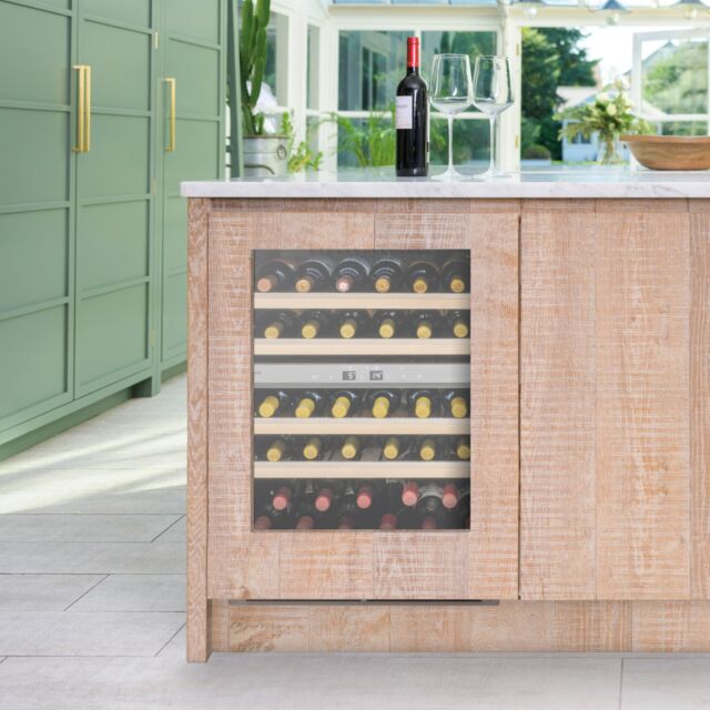 Caple WI6161 Panel Ready Built Under Wine Cooler • 600 Wide • Dual Temperture