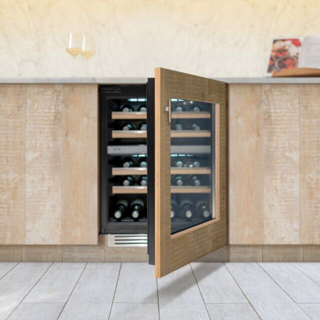 Caple WI6161 Panel Ready Built Under Wine Cooler • 600 Wide • Dual Temperture