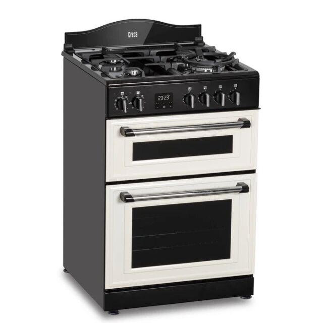 Creda C60DFMRCRM Cream 60Cm Mini Range Cooker Dual Fuel