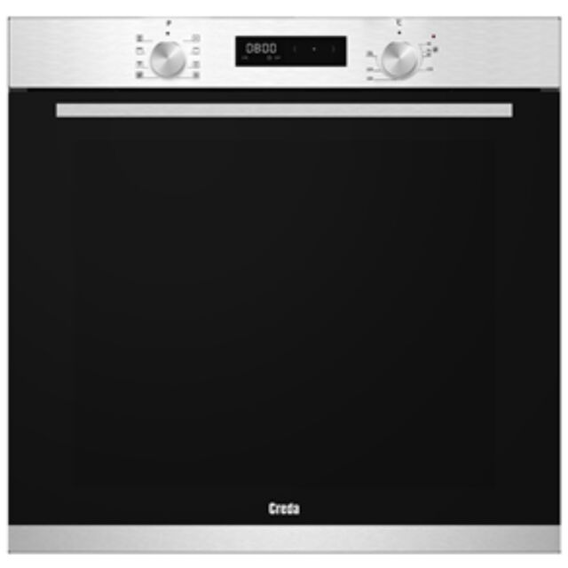 Creda C80BISMFX Inox Built-In Single Oven 80 L